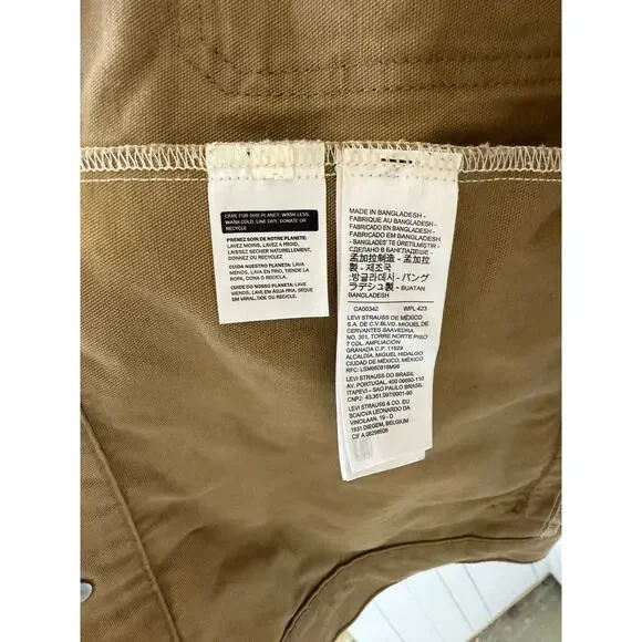 Levi's Men's 4XL Brown Acrylic Activewear Jacket NWOT - Picture 4 of 5